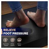 FEATOL Anti Fatigue Mat for Standing, 9/10-Inch Thick, 20x32 Black