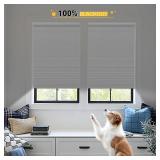 $70 Blackout Cellular Shades Cordless Blinds, 45W x 48H, White
