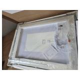 $170 LED Bathroom Mirror, Dimmable, Backlit, Tempered Glass, 40x30