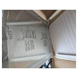 $170 LED Bathroom Mirror, Dimmable, Backlit, Tempered Glass, 40x30