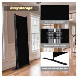 $60 4-Panel Room Divider, 6 ft Partition, 88"x71"