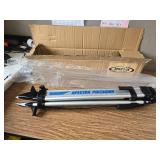$94 Spectra Precision Q104025 Aluminum Tripod with Flat Head, 5/8-11
