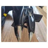 $94 Spectra Precision Q104025 Aluminum Tripod with Flat Head, 5/8-11