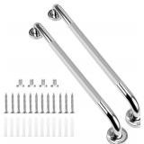supregear Grab Bars for Bathtubs/Showers (2-Pack) Anti-Slip 24 in