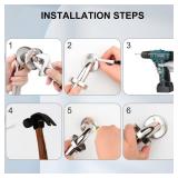 supregear Grab Bars for Bathtubs/Showers (2-Pack) Anti-Slip 24 in