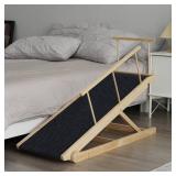 $255 Dog Ramp for Bed - 45" Long, 15.7-23.6" High, 200 lbs