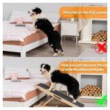 $255 Dog Ramp for Bed - 45" Long, 15.7-23.6" High, 200 lbs