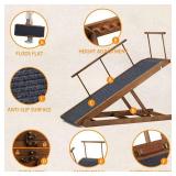 $255 Dog Ramp for Bed - 45" Long, 15.7-23.6" High, 200 lbs