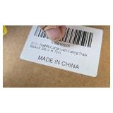 $74 Room Divider Blackout Curtains & Track Set Wall Mount Extra Wide