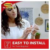 Command Medium Designer Hooks, White 14 Hooks, 20 Strips