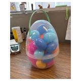 Plastic Easter Eggs in Egg 30pc - Spritz