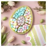Cook With Color Easter Egg Snack Box Storage Container - Green