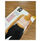 MEMBERS MARK SEAMLESS RACERBACK SPORTS BRA Size medium