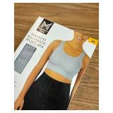 MEMBERS MARK SEAMLESS RACERBACK SPORTS BRA Size M