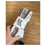 Cuddle duds crew socks, six pair size 4 to 10