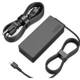 100W USB-C Laptop Charger Universal for Lenovo ThinkPad, Mac, Dell