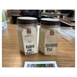 2 pack 16 ounce Whiskey boat candles