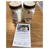 2 pack 16 ounce Whiskey boat candles