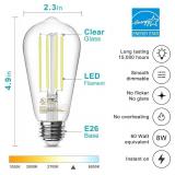 $59 TJOY 32 Pack Vintage Edison LED Bulbs, 60W Equivalent, E26 5000K