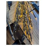 $60 Outdoor Lighted Tree Set of 3: 4ft, 6ft, 8ft LED