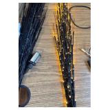 $60 Outdoor Lighted Tree Set of 3: 4ft, 6ft, 8ft LED