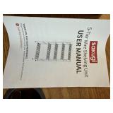 5-Tier Shelf Organizer, Heavy-Duty Shelving, Black 33x12.6x72