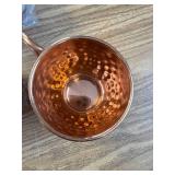 ORNATE INTERNATIONAL Copper Moscow Mule Mugs 16 Oz Set of 3