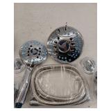 Aquacare Shower Combo System with Tub And Tile Power Wash, Chrome, 2 Pack