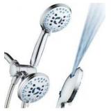 Aquacare Shower Combo System with Tub And Tile Power Wash,  Chrome, 2 Pack