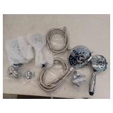 Aquacare Shower Combo System with Tub And Tile Power Wash,  Chrome, 2 Pack