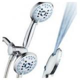 Aquacare Shower Combo System with Tub And Tile Power Wash,  Chrome, 2 Pack