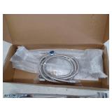 TotalSpa Hybrid Rainfall Showerhead With Adjustable Arm, Chrome, 2 Pack