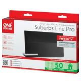 Incomplete One For All 16424 Amplified Indoor Flat HDTV Antenna