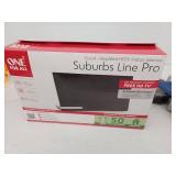 Incomplete One For All 16424 Amplified Indoor Flat HDTV Antenna