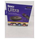 Roku - Ultra 2022 | 4K/HDR/Dolby Vision Streaming Device and Voice Remote Pro with Rechargeable Battery - Black