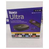 Roku - Ultra 2022 | 4K/HDR/Dolby Vision Streaming Device and Voice Remote Pro with Rechargeable Battery - Black