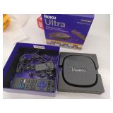 Roku - Ultra 2022 | 4K/HDR/Dolby Vision Streaming Device and Voice Remote Pro with Rechargeable Battery - Black