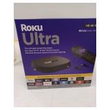 Roku - Ultra 2022 | 4K/HDR/Dolby Vision Streaming Device and Voice Remote Pro with Rechargeable Battery - Black