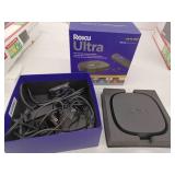 Incomplete Roku - Ultra 2022 | 4K/HDR/Dolby Vision Streaming Device and Voice Remote Pro with Rechargeable Battery - Black