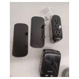 Philips 6-Outlet Surge Protector with USB Ports, lot of 2,Black