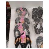 Pedi Couture Toe Design Mixed Sandals Collection, Lot of 10