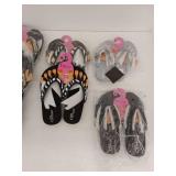 Pedi Couture Pedicure Flip Flops - Lot of 11
