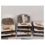 Lot of 10 Toni Brattin Wigs and 4 Calista Triangle Hair Tools