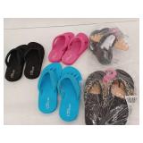 Pedi Couture Flip Flops Lot of 5