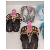 Pedi Couture Salon Sandals Lot of 5