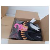 Pedi Couture Salon Flip Flops Lot of 5