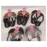 Pedi Couture Pedicure Sandals Lot of 5