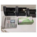 Mitel Business Phone System with RadioShack Wall Phone