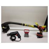 Power Tool Bundle - Ryobi Trimmer & Black+Decker Drill