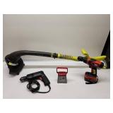 Power Tool Bundle - Ryobi Trimmer & Black+Decker Drill